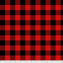 Holiday Homies Flannel FNTP002.HOLLYBERRY Check Yo'self Holly Berry Tula Pink Free Spirit