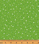 Holiday Jewels 13564P-40 Snowfall Green by Amanda Murphy for Contempo with Benartex