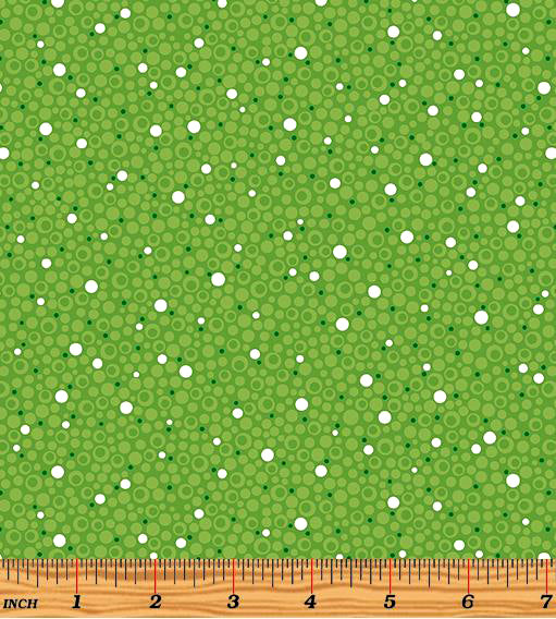 Holiday Jewels 13564P-40 Snowfall Green by Amanda Murphy for Contempo with Benartex