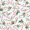 Holiday Sweets U4993-190G Ice-Blue-Gold by Hoffman Fabrics