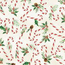 Holiday Sweets U4993-33G Cream-Gold by Hoffman Fabrics