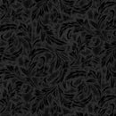 Holiday Wishes U7768-213S Onyx-Silver by Hoffman Fabrics