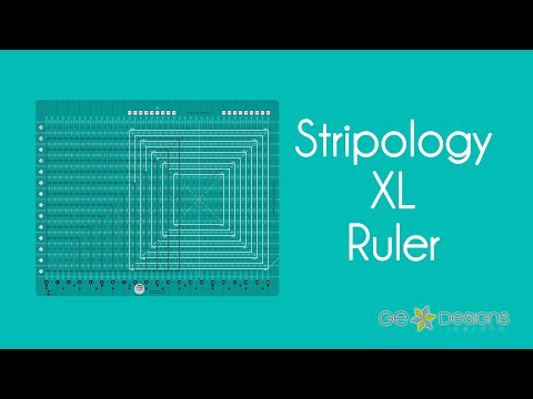 Creative Grids Stripology XL Ruler, Acrylic - CGRGE1XL
