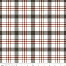 Into the Woods C11392-WHITE Tartan by Lori Whitlock for Riley Blake Designs