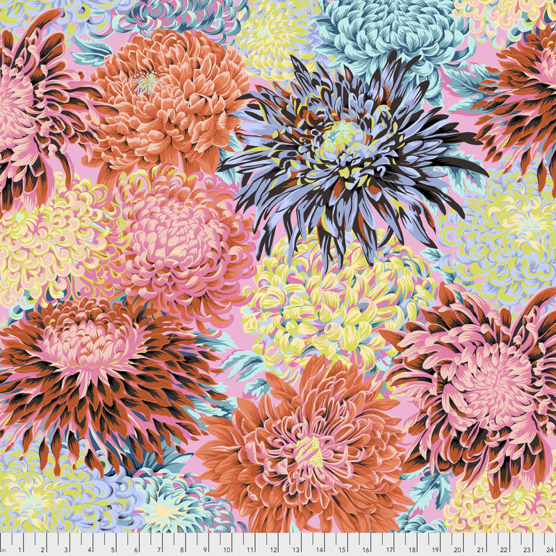 Japanese Chrysanthemum PWPJ041.CONTR Contrast by Philip Jacobs for Free Spirit
