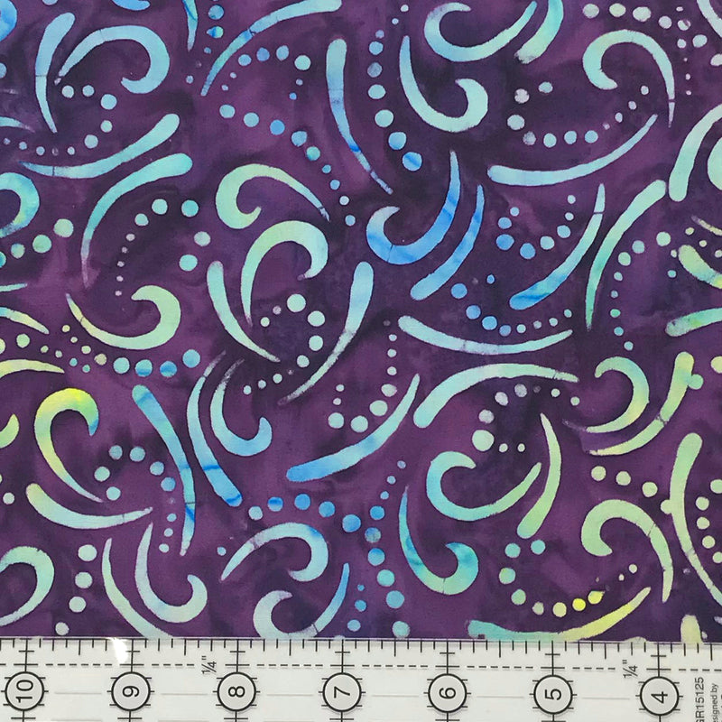 Java Batiks - Dots and Swirls by Maywood Studio