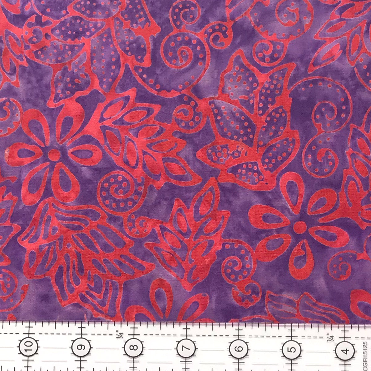 Java Batiks - Flowers and Leaves