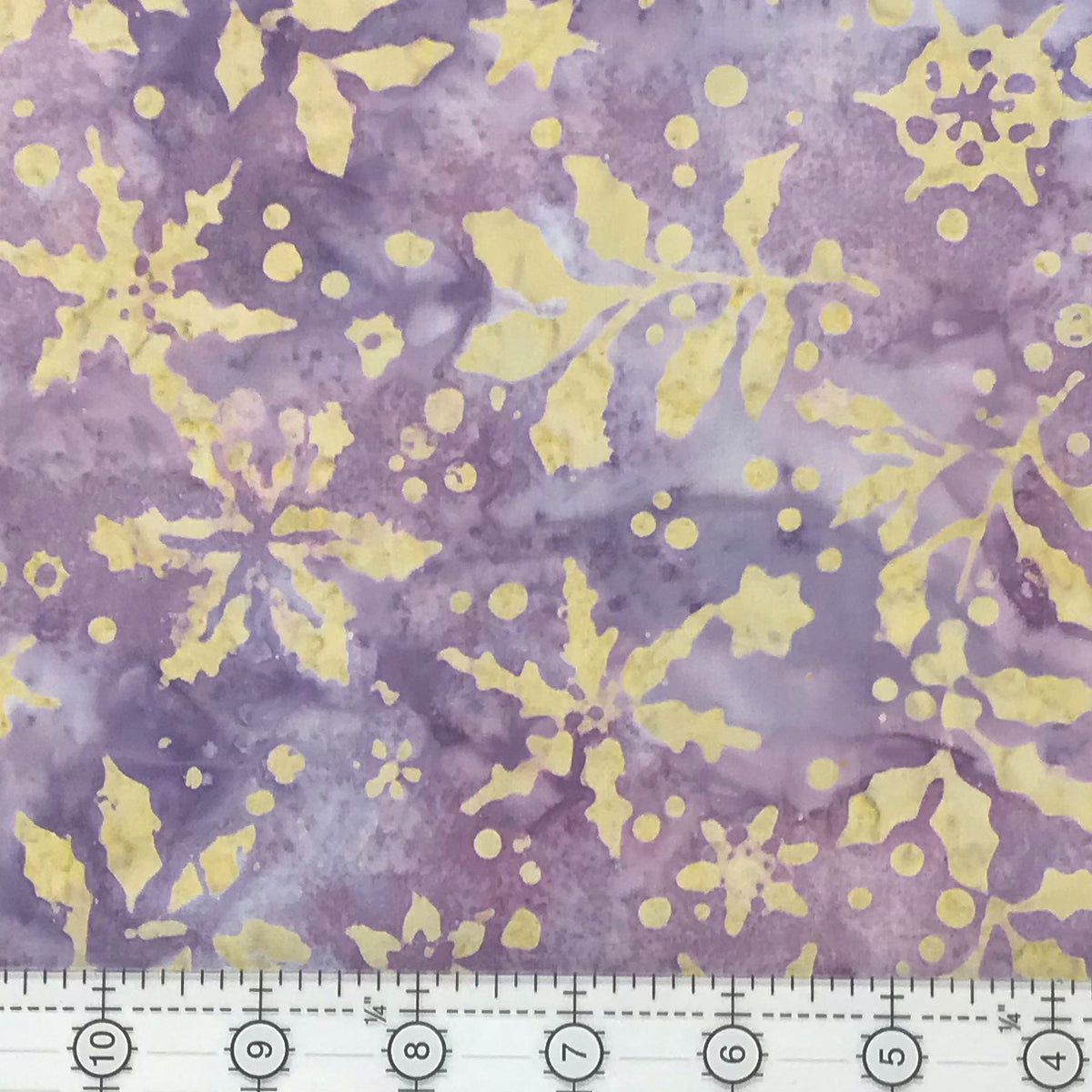 Java Batiks - Snowflakes and Holly