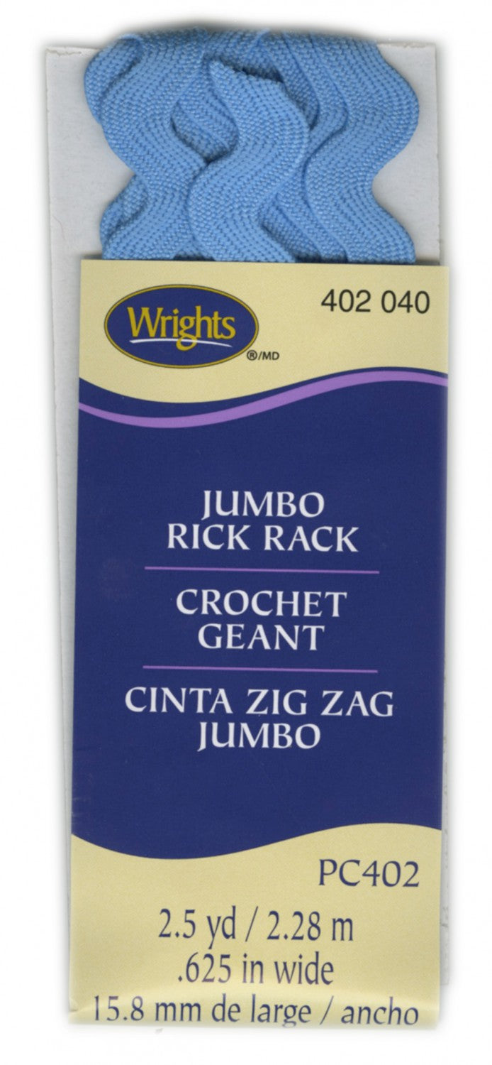 Jumbo Rick Rack - Delft Blue