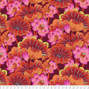 Lake Blossoms GP93.REDD by Kaffe Fassett for Free Spirit