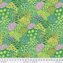 Large Oriental Trees PWGP198.GREEN by Kaffe Fassett for Free Spirit