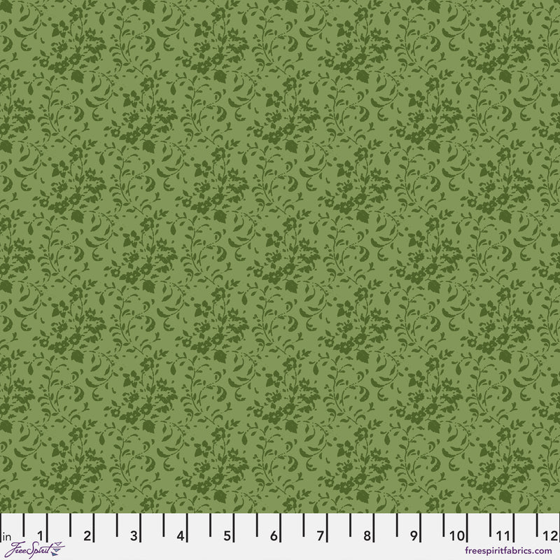 Laurelwood PWBW001.XMOSS Arbor by Brenda Walton for Free Spirit