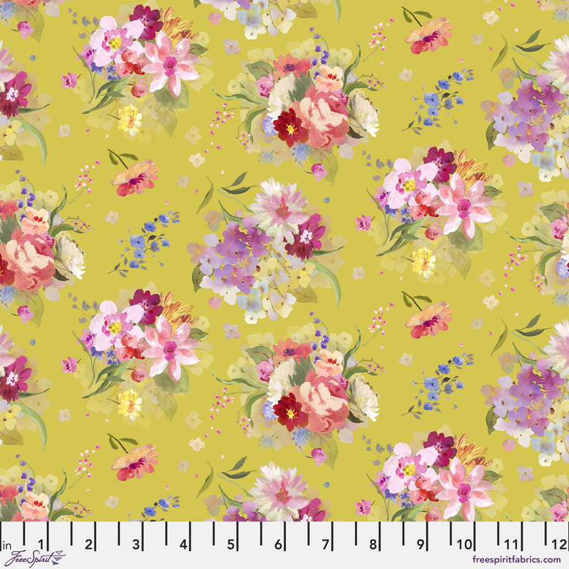 Laurelwood PWBW009.XCITRUS Printemps by Brenda Walton for Free Spirit