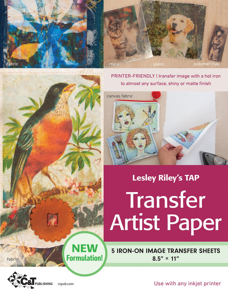 Lesley Riley's Transfer Artist Paper