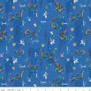 Little Brier Rose SC11072-MIDNIGHT Dragons Midnight Sparkle by Jill Howarth for Riley Blake Designs