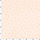 Little Lambies Woollies Flannel MASF18506-C Light Peach Polka Dots by Bonnie Sullivan for Maywood Studio