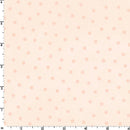 Little Lambies Woollies Flannel MASF18506-C Light Peach Polka Dots by Bonnie Sullivan for Maywood Studio