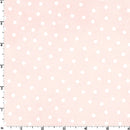 Little Lambies Woollies Flannel MASF18506-PW Light Pink/White Polka Dots by Bonnie Sullivan for Maywood Studio