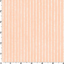 Little Lambies Woollies Flannel MASF18508-C Peach Stripe by Bonnie Sullivan for Maywood Studio
