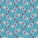 Loli's Garden AS102-BD1 Petunia Blue Dream by Ana Sanfelippo of Cotton + Steel for RJR Fabrics
