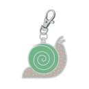 Lori Holt Calico Enamel Charm - Snail