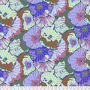 Lotus Leaf GP29.BLUE by Kaffe Fassett for Free Spirit