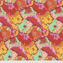 Lotus Leaf PWGP029.CITRU Citrus by Kaffe Fassett for Free Spirit