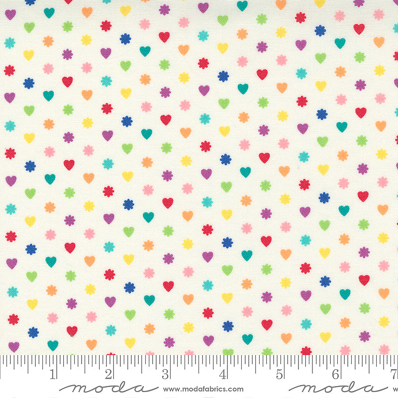 Love Lily 24115-11 Sugar by April Rosenthal for Moda