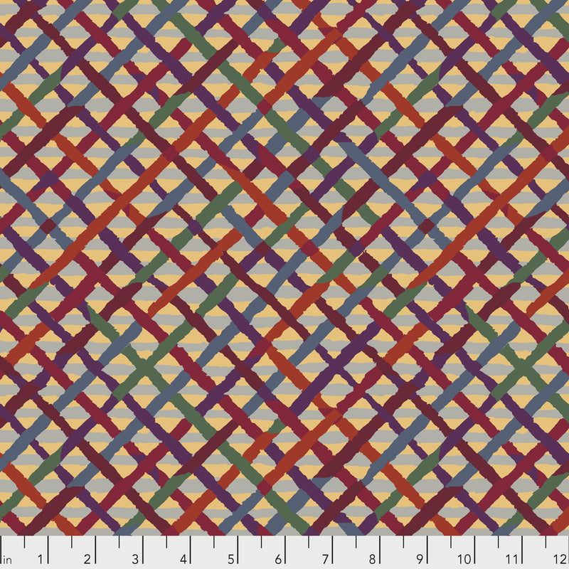 Mad Plaid PWBM037.CURRY by Brandon Mably for Free Spirit