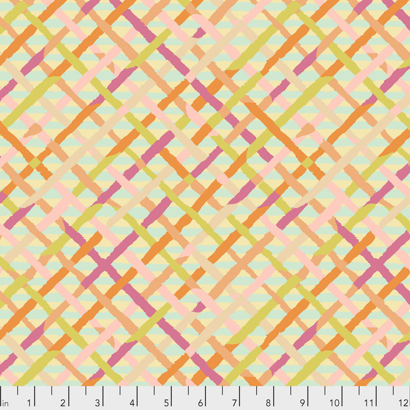 Mad Plaid PWBM037.PASTE Pastel by Brandon Mably for Free Spirit