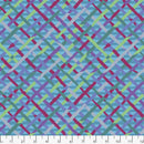 Mad Plaid PWBM037.TURQU Turquoise by Brandon Mably for Free Spirit