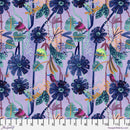 Madagascar Adventure PWKT005.XPURPLE Jungle Vines by Daughter Earth/Katy Tanis for Free Spirit