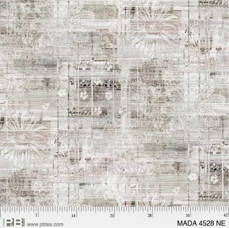 Madras 108" Wide MADA 4528 NE P&B Textiles