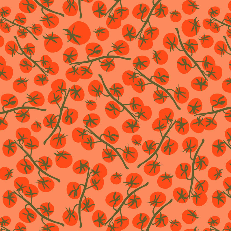 Mazy 50955-4 Cherry Tomato by Dylan Mierzwinski for Windham Fabrics