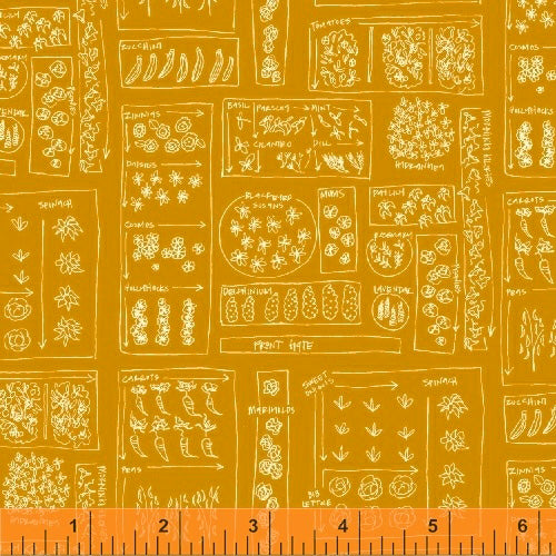 Mazy 50957-10 Pollen Garden Plot by Dylan Mierzwinski for Windham Fabrics