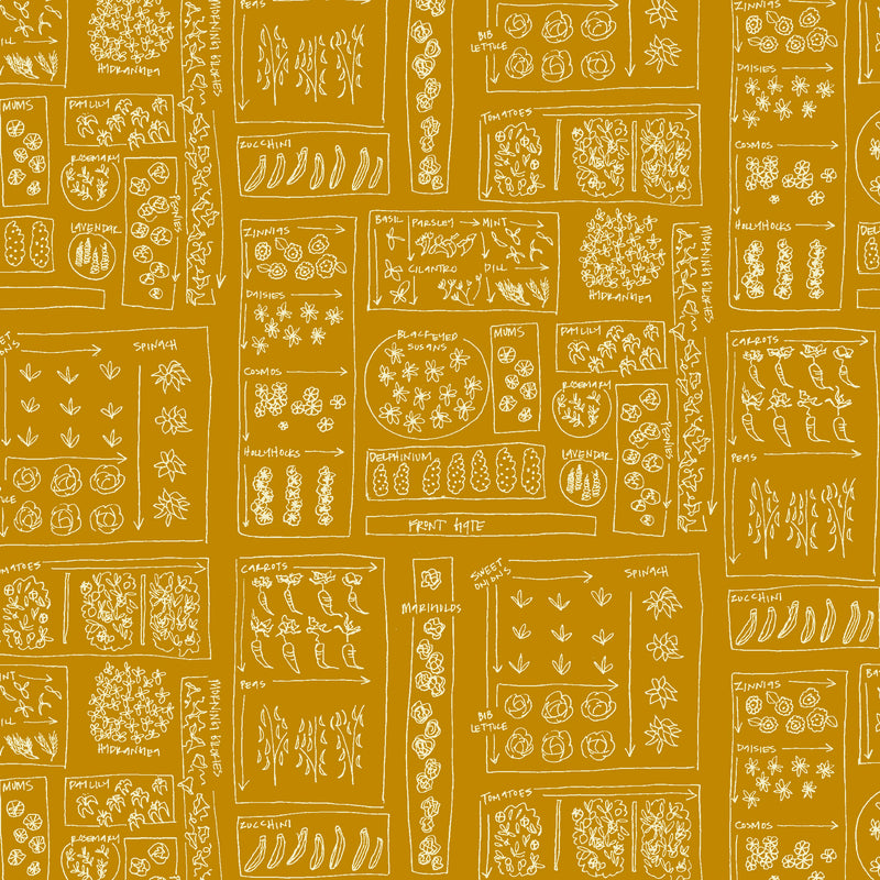 Mazy 50957-10 Pollen Garden Plot by Dylan Mierzwinski for Windham Fabrics