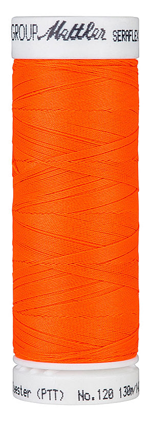 Mettler Seraflex Stretch Elastic PTT 130m (142 yd.) spool - 1428 Vivid Orange