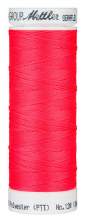 Mettler Seraflex Stretch Elastic PTT 130m (142 yd.) spool - 8775 Vivid Coral