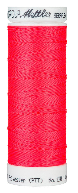 Mettler Seraflex Stretch Elastic PTT 130m (142 yd.) spool - 8775 Vivid Coral