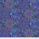 Millefiore GP92.BLUE by Kaffe Fassett for Free Spirit