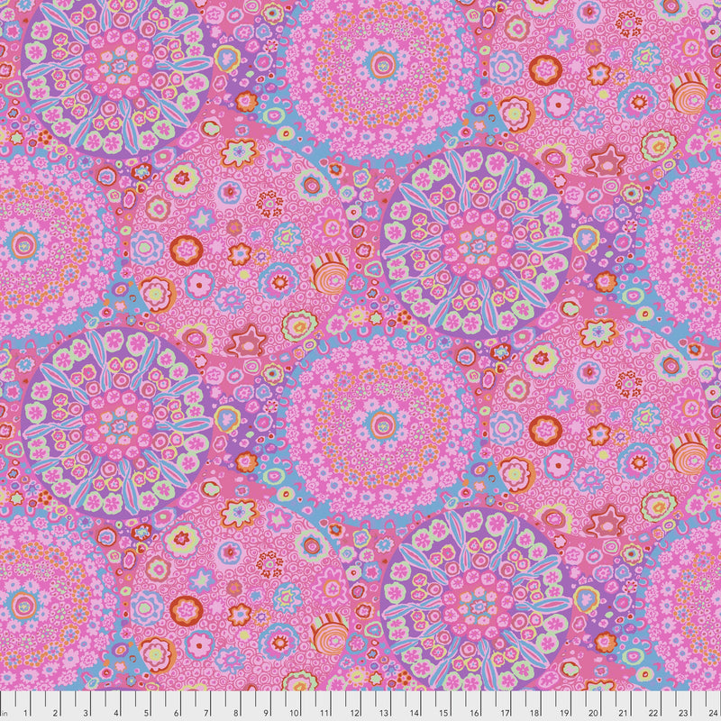 Millefiore PWGP092.MAUVE by Kaffe Fassett for Free Spirit