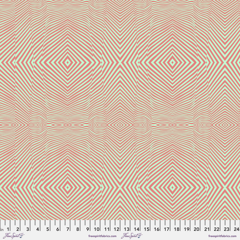 Moon Garden PWTP022.LUNAR Lazy Stripe by Tula Pink for Free Spirit