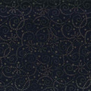 Moonlight Batik 1400 22264 999 Black Pointilist Scroll by Wilmington Prints