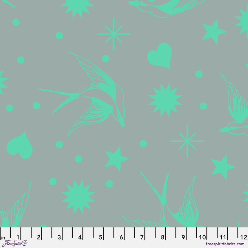 Neon True Colors PWTP157.SPIRIT Neon Fairy Flakes by Tula Pink for FreeSpirit