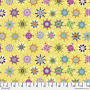 Night Fancy PWVF006.YELLOW Mesmerize by Victoria Findlay Wolfe for Free Spirit