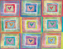 Note Cards - Blocks of Hearts