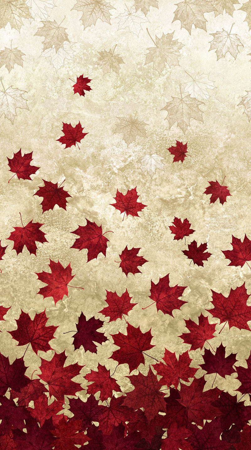 Oh Canada! 10th Anniversary 24264-14 Ombre Beige Multi by Deborah Edwards and Linda Ludovico for Northcott