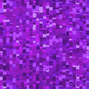 Ombre Squares 108" Wide Quilting Treasures 27485-V Purple