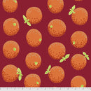 Oranges PWGP177.MAROON Kaffe Fassett Collective Free Spirit