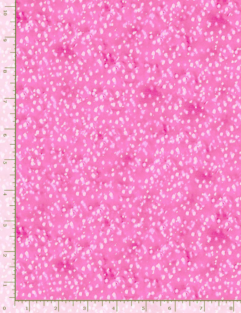 Painted Paradise PAINT-CD8724 FUCHSIA Painted Little Dots by Timeless Treasures